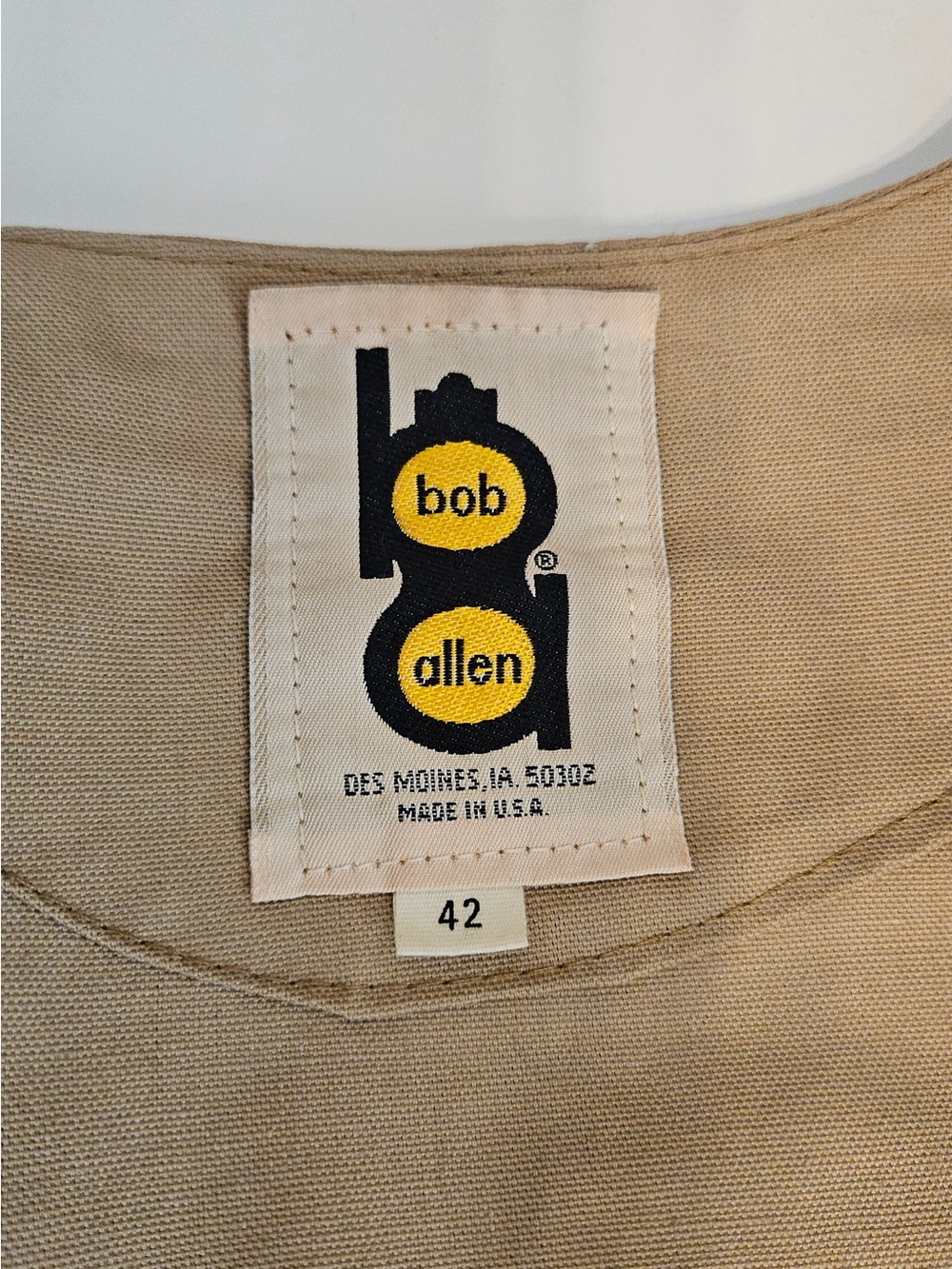 Vintage Men’s Bob Allen Shooting Jacket, Size 42 - Picture 5 of 16
